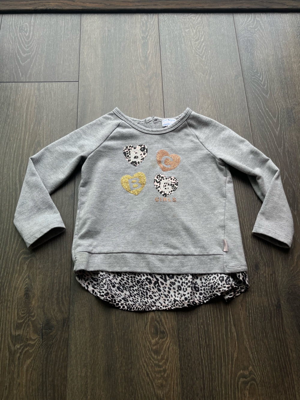 BCBGirls Layered Sweatshirt